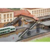 Faller Voetgangersbrug Met Overkapping -120109