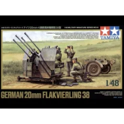 Tamiya German -20mm Flakvierling -38 -32554
