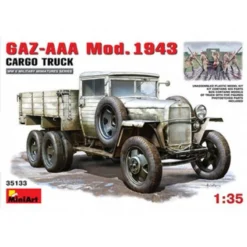 MiniArt Soviet GAZ-AAA Mod. 1943 Cargo Truck Model Kit-35133