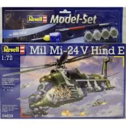 Revell Model Set MIL MI-24V Hind E & Lijm & Verf & Penseeltje -64839