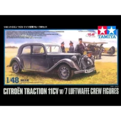 Tamiya Citroen Traction 11CV W/7 Luftwaffe Crew Figures 89731