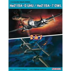 Dragon He219A-0 UHU / He219A-7 OWL (2 In 1) -5121