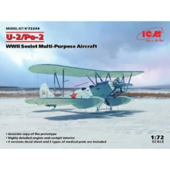 ICM U-2/Po-2, WWII Soviet Multi-Purpose Aircraft -72244