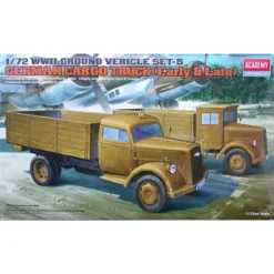 Academy German Cargo Truck (Early & Late) WWII Ground Vehicle Set 5 -13404