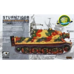 AFV Club 38cm RW61 Auf Sturmmörser. Tiger Sturmtiger -AF48006