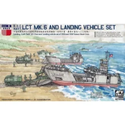 AFV Club LCT MK.6 & LANDING VEHICLE SET -SE735S02