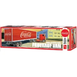 AMT Fruehauf Van Model FB Beaded Panel Coca-Cola Semi-Trailer -1109