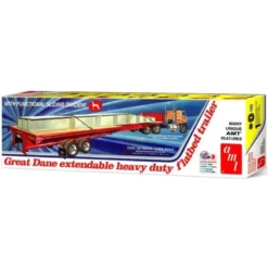 AMT GREAT DANE EXTENDABLE FLAT BED TRAILER -1111