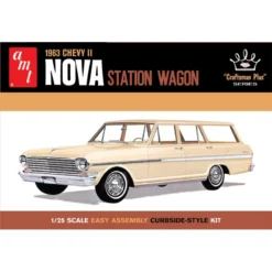 AMT 1963 Chevy II Nova Station Wagon Craftsman Plus Series - 1202