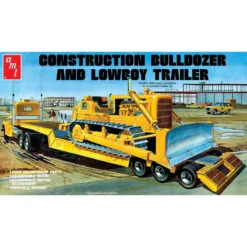 AMT Lowboy Trailer & Bulldozer Combo -1218