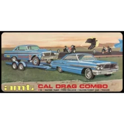 AMT Cal Drag Combo 3 In 1 Racing Team -1223