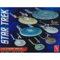AMT Star Trek USS Enterprise Box Set Snap -954