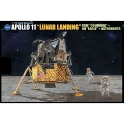 Dragon Apollo 11 "Lunar Landing" CSM "Columbia" + LM "Eagle" + Astronauts -11002