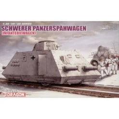 Dragon Schwere Spahwagen (heavy Armoured Railway Wagon) -6072
