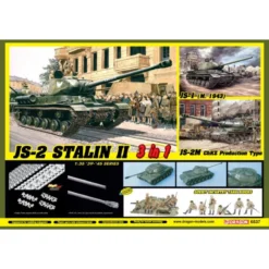 Dragon JS-2 Stalin II (3 In 1) + Soviet Infantry Tank Riders -6537
