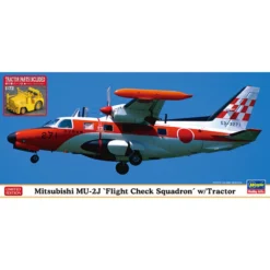 Hasegawa Mitsubishi MU-2J 'Flight Check Squadron' W/Tractor -02370