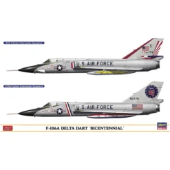 Hasegawa U.S. AIR FORCE F-106A DELTA DART BICENTENNIAL -02402