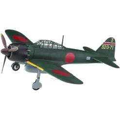 Hasegawa Japanese Navy Mitsubishi A6M5a Zero-Type Fighter Aircraft Type 52 -08258