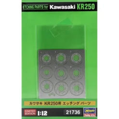 Hasegawa Etching Parts Kawasaki KR250 -21736