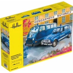Heller Gendarmerie Set Renault Estafette + Renault 4TL -50325
