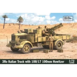 3Ro Italian Truck With 100/17 100mm Howitzer -72098