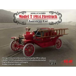 ICM Model T 1914 Firetruck American Car -24004