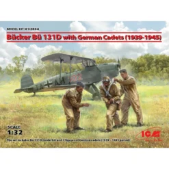 ICM Bücker Bü 131D With German Cadets (1939-1945) -32034