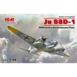 ICM Ju 88D-1 WWII German Reconnaissance Plane -48240