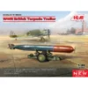 ICM WWII British Torpedo And Trailer -48405