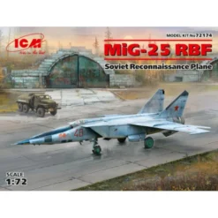 ICM MiG 25 RBF Soviet Reconnaissance Plane -72174