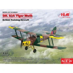 DH. 82A Tiger Moth, British Training Aircraft & Nederlandse Decals -ICM32035NLD