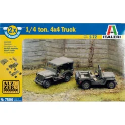 Italeri Willys Jeep 1/4 Ton 4x4 -7506