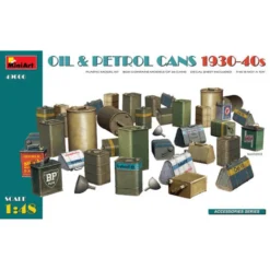 MiniArt Oil & Petrol Cans 1930-40s -49006