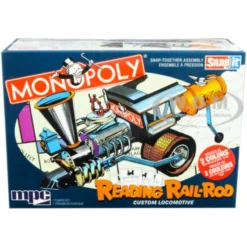 READING RAIL ROD LOCOMOTIVE MONOPOLY -945