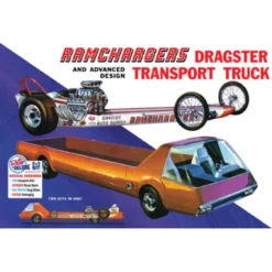 RAMCHARGERS DRAGSTER & TRANSPORTER TRUCK Set -970