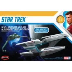 Star Trek USS Grissom & Klingon Bird Of Prey -957