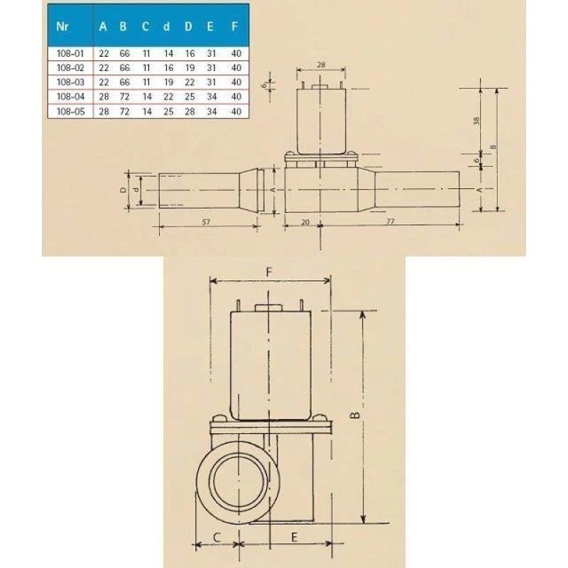 Boegschroef 30x85x138mm -108-30 1 Boegschroef 30x85x138mm -108-30