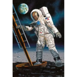 Revell Apollo 11 Astronaut On The Moon & Lijm & Verf & Penseeltje -03702