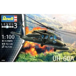 Revell UH-60A Sikorsky & Verf & Lijm & Penseeltje -64984