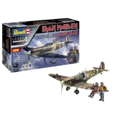 Revell Spitfire Mk.II "Aces High" Iron Maiden & Verf & Lijm & Penseeltje -05688