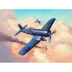 Revell Vought F4U-1B Corsair Royal Navy & Lijm & Verf & Penseeltje -63917