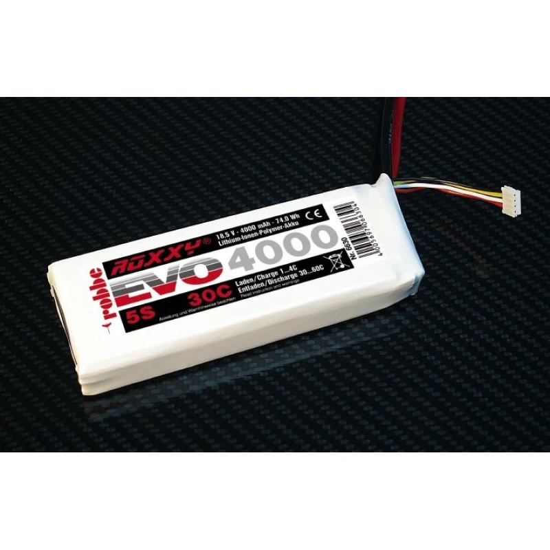 Roxxy Power Lipo EVO 5 S 4000 Mah 1 Roxxy Power Lipo EVO 5 S 4000 Mah