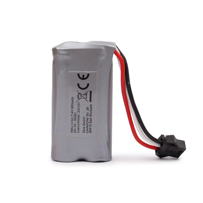 Battery Li-Ion 7,4V 650mAh - 50581 1 Battery Li-Ion 7,4V 650mAh - 50581