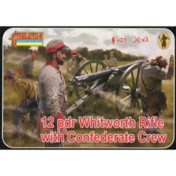 Whitworth Rifle With Confederate Crew -183