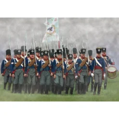 Prussian Infantry On The March -174