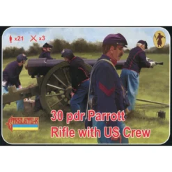 30pdr Parrott Rifle With US Crew -182
