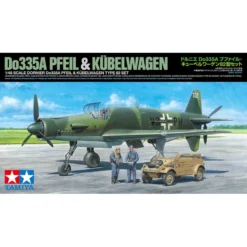 Tamiya Dornier Do335A Pfeil & Kubelwagen Type 82 Set -25206
