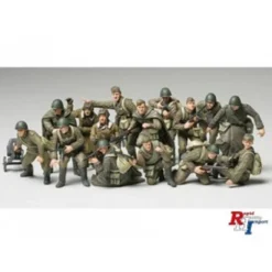 Tamiya WWII Russian Infantry & Tank Crew Set -32521