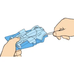 Tamiya Mini 4WD Curved Scissors For Polycarbonate Bodies -74151