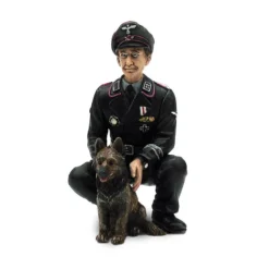 Colonel Otto Paetsch With Dog -222285120